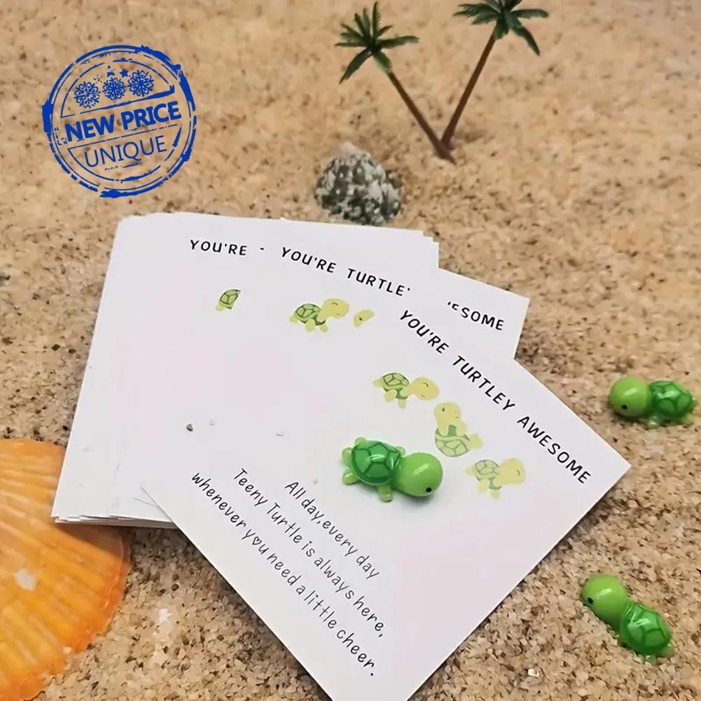 Creative Mini You're Turtley Awesome Small Turtle Cartoon Simulation ...
