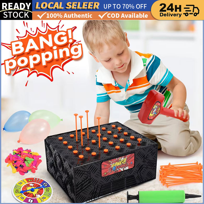 blasting Box Knock Box Interactive Toys Birthday Party Table Games ...