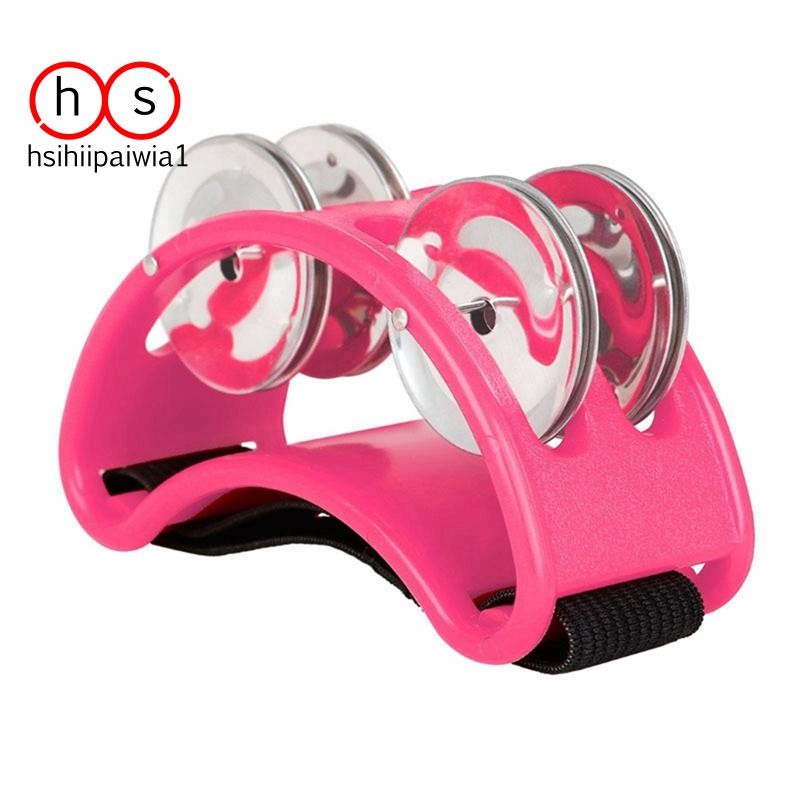 Powerful Sound Foot Tambourine Adjustable Foot Tambourines with Musical ...