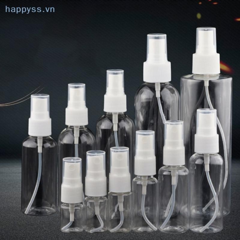 hap Portable Transparent Plastic Empty Bottle Perfume Liquid Mini ...