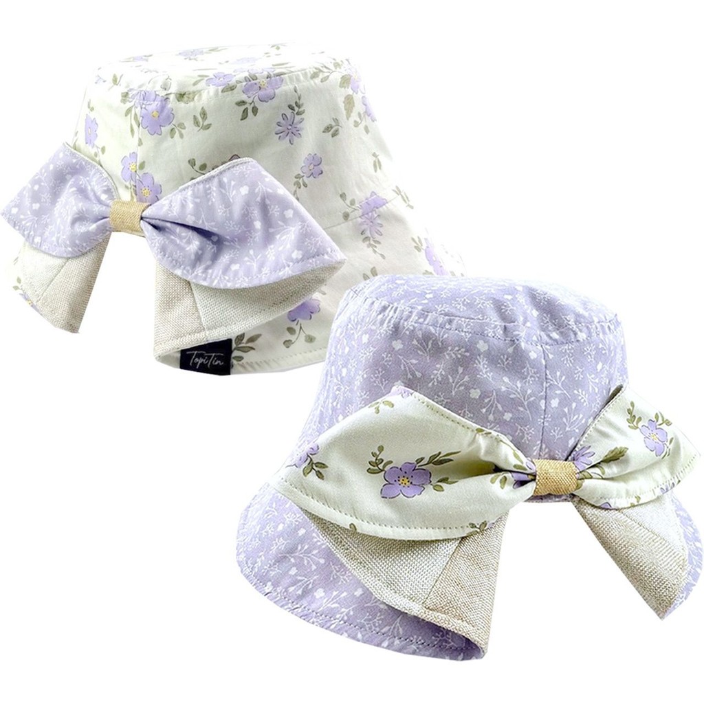 Blossom Breeze Ribbon Bow - TopiTin Bucket Hat | Shopee Malaysia