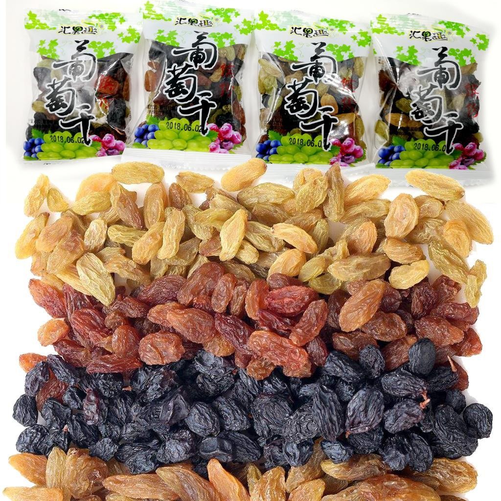 Huiguoqu-Colorful Three-Color Raisins Individually Small Package ...
