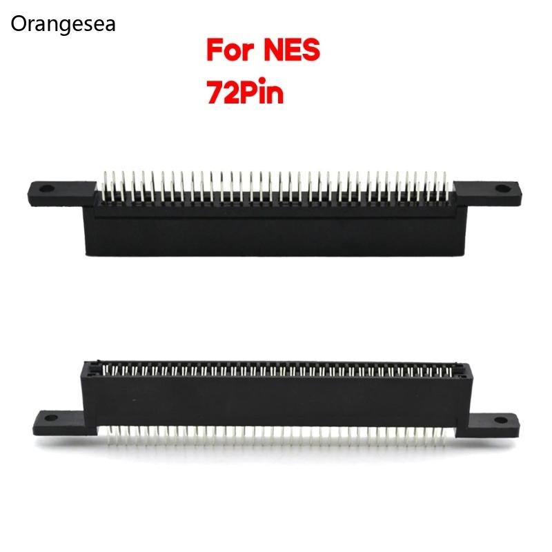 Orangesea Gaming 72 Pins Game Cartridge Socket for NES Clone Console ...