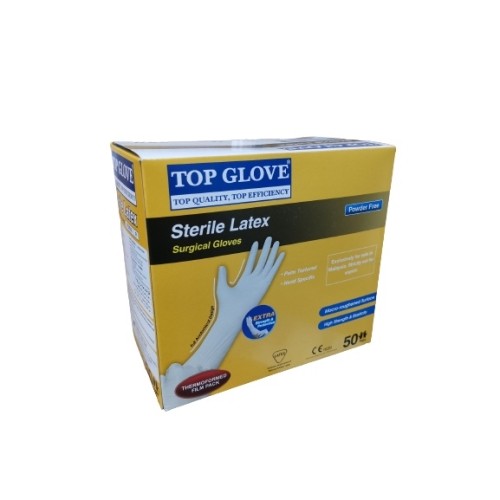 Top Glove Sterile Latex Gloves Sterile Latex Surgical Powder Free