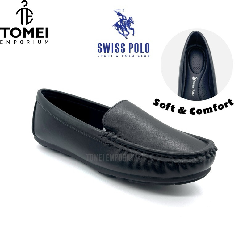 Swiss polo shoes top