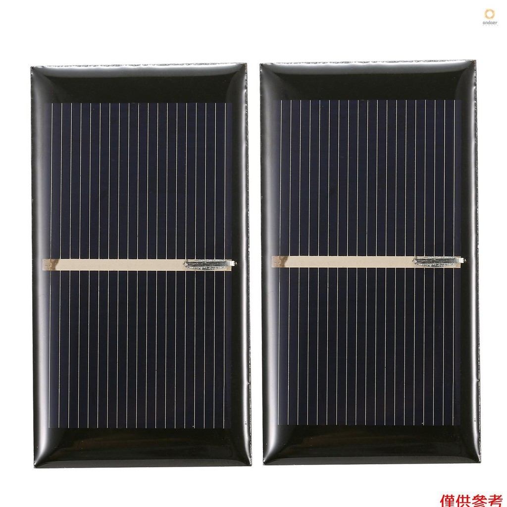 2PCS 0.28W 2V Mini Solar Panel Polycrystalline Silicon Small Solar Cell ...