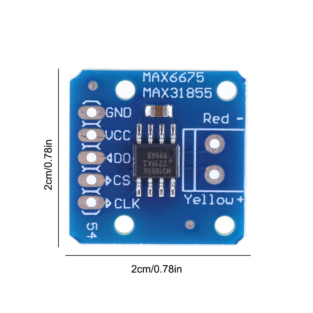 MAX31855 MAX6675 SPI K Thermocouple Temperature Sensor Module Latest Price In Bangladesh BD - Foto 5