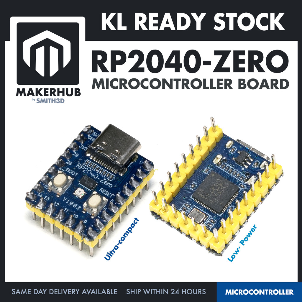 RP2040-Zero Microcontroller Board Raspberry Pi Dual Core ARM Cortex M0 ...