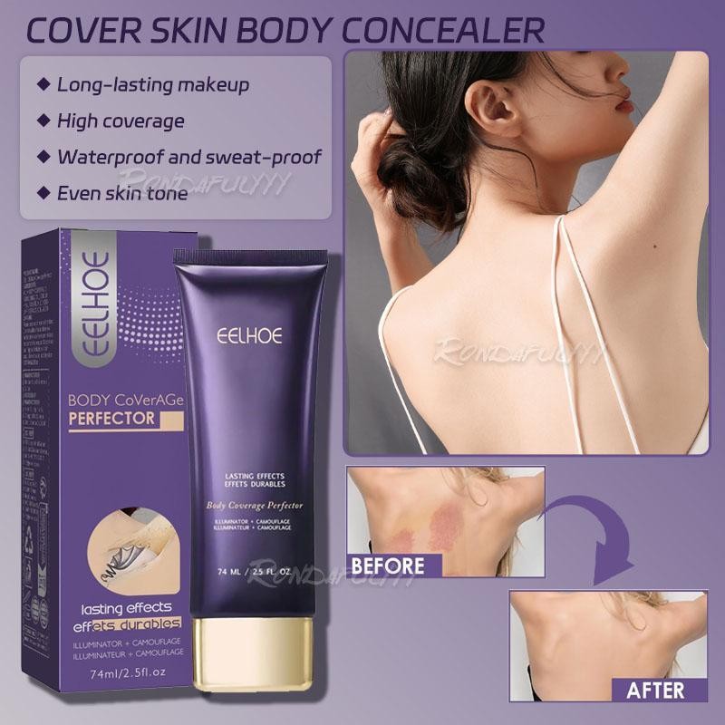 Waterproof Body Concealer For Dark Spots Scars Tattoo Cover Up Body Leg ...