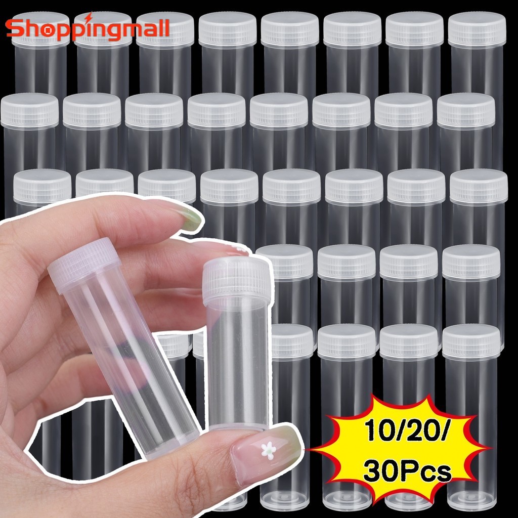 Portable Mini Transparent Storage Bottle - Safe Leak-proof Laboratory ...