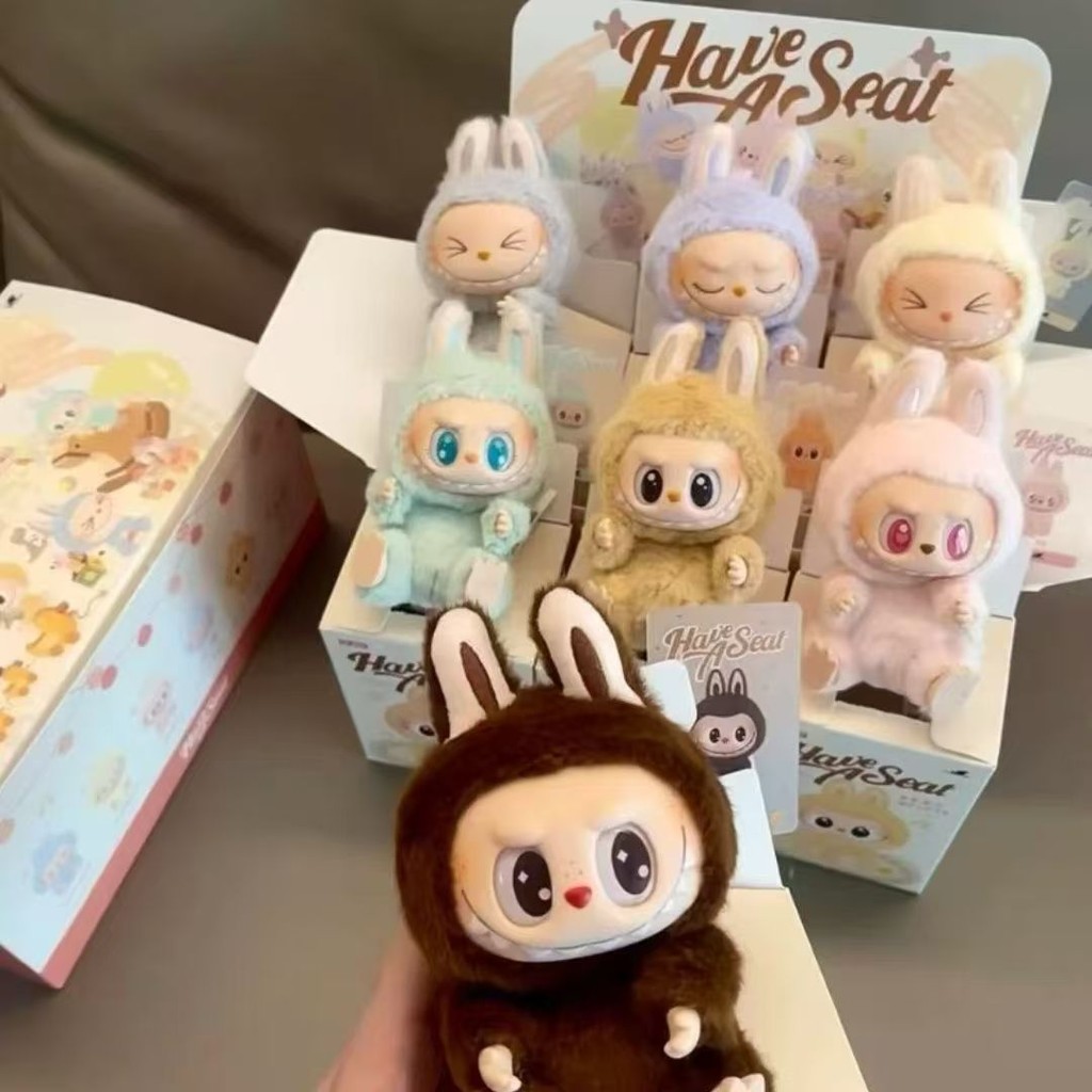 Labubu MOKOKO Sweety Series CLOSE TO SWEET Vinyl Face Blind Box Plush ...
