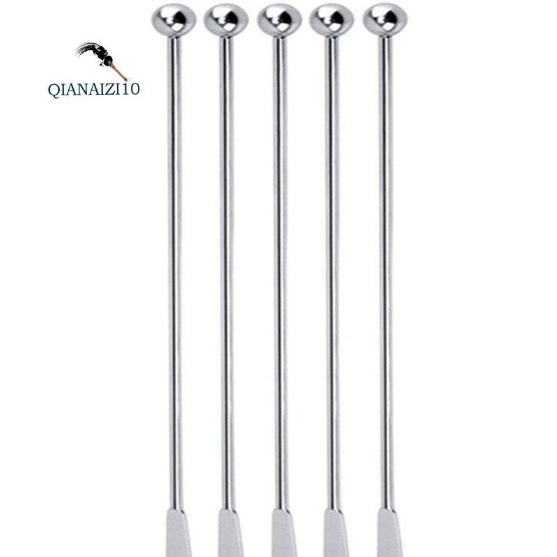 Cocktail Picks In Acciaio Inox - 10 Pezzi 19cm Per Mescolare Drink, Caff&egrave; E T&egrave;