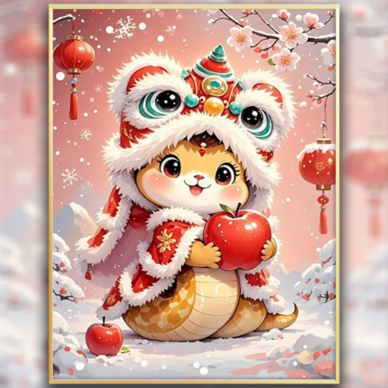 2025 New Style Year of the Snake Ten Thousand Snake Ruyi Thread ...