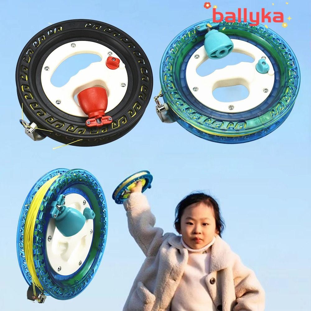 BALLYKA Kite Reel, with String 20/22cm Winder Fire Wheel, Grip Come ...