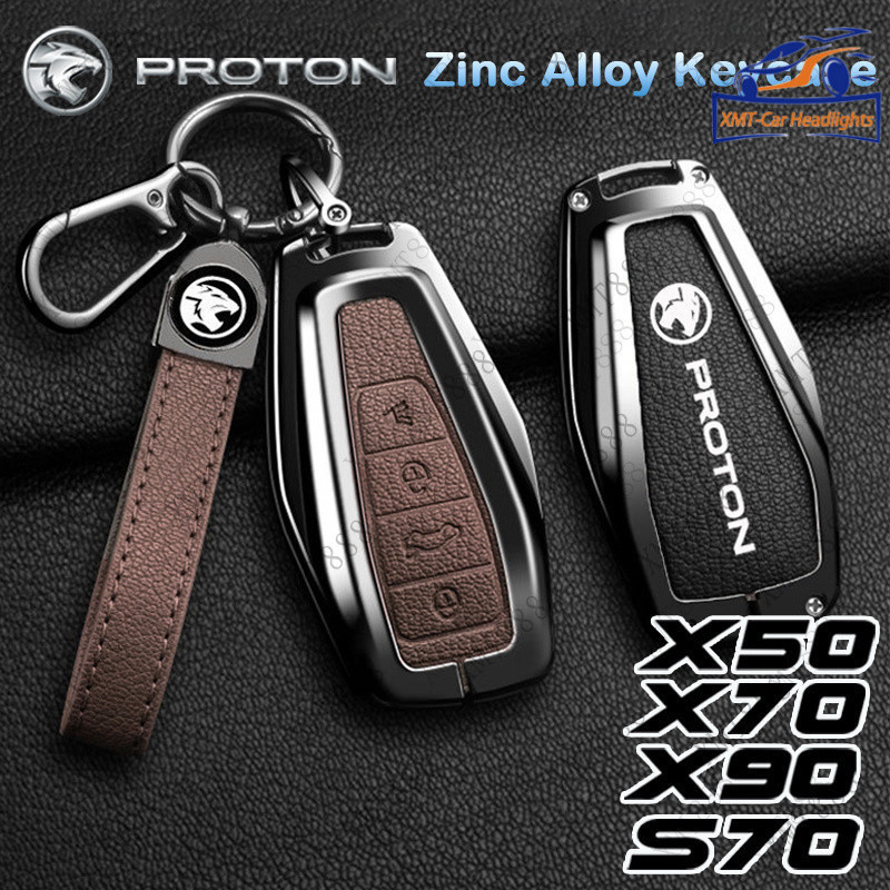 Zinc Alloy Proton X50 Leather Key Cover for X70/X90/S70/S90 Metal Key ...