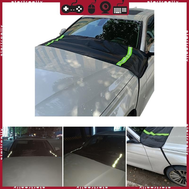 Best Car Windshield Covers Car Windshield Snow Cover - 56x35 Inch Oxford Cloth Protector For Ice, Frost & Sun Protection Car Window Covers