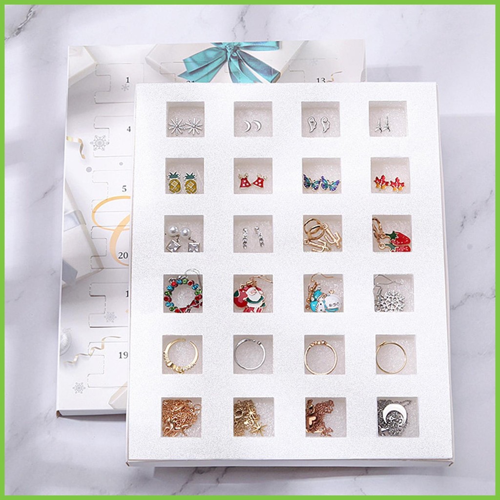 Christmas Advent Calendar Bracelets 2024 Jewelry 2024 Christmas Advent ...
