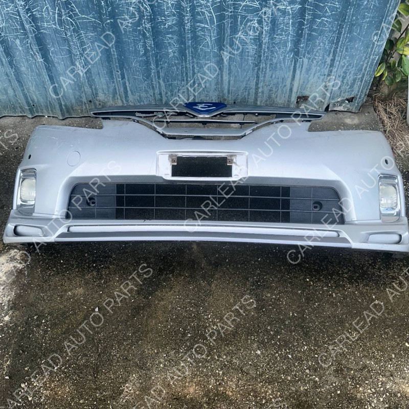 Toyota Estima Hybrid 09-12 Front Bumper With Front Grill Lip (Colour ...