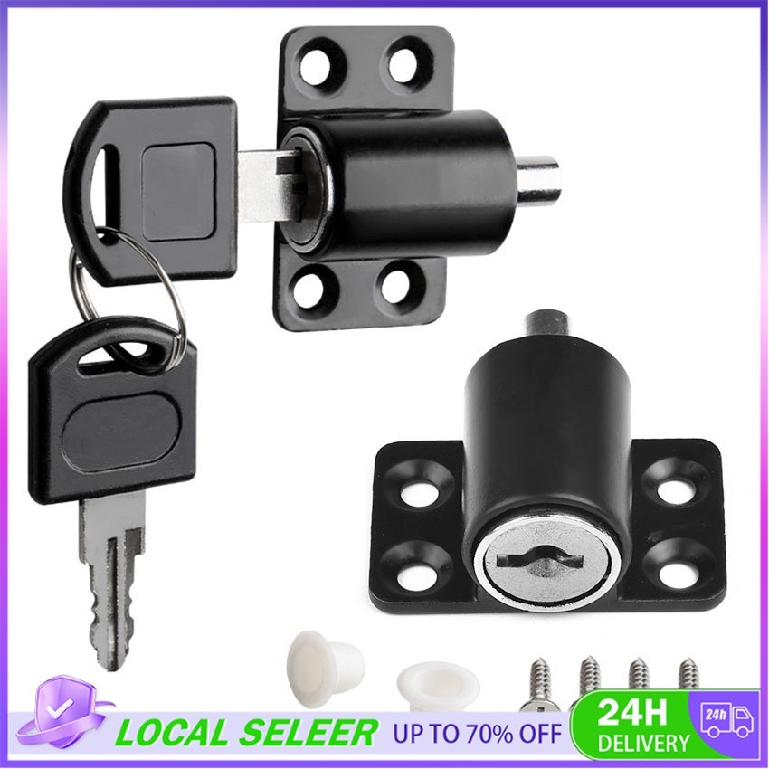 2 Keys 1 Set Sliding Door Window lock buckle with Baby Child Safety ...