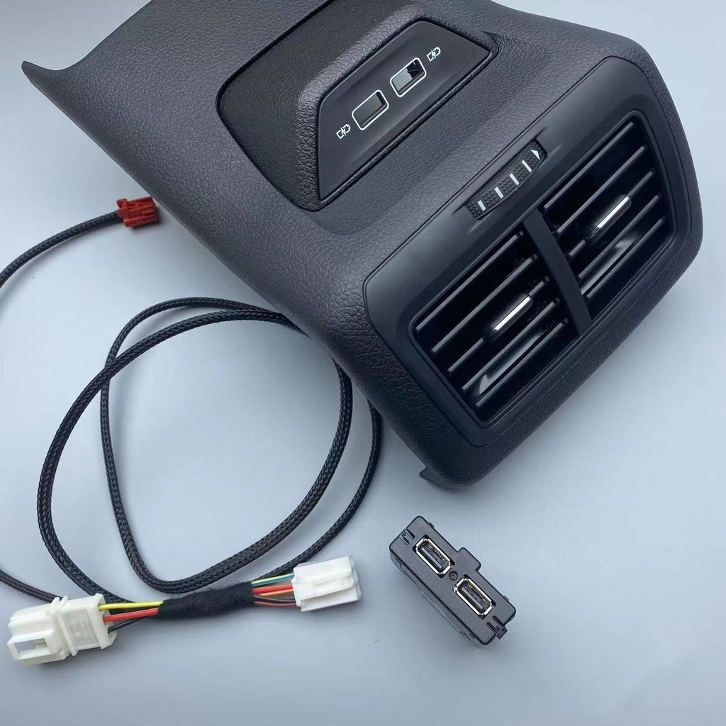 Golf 7 Rear USB Charging Extension Port Rear Row Simple Configuration ...