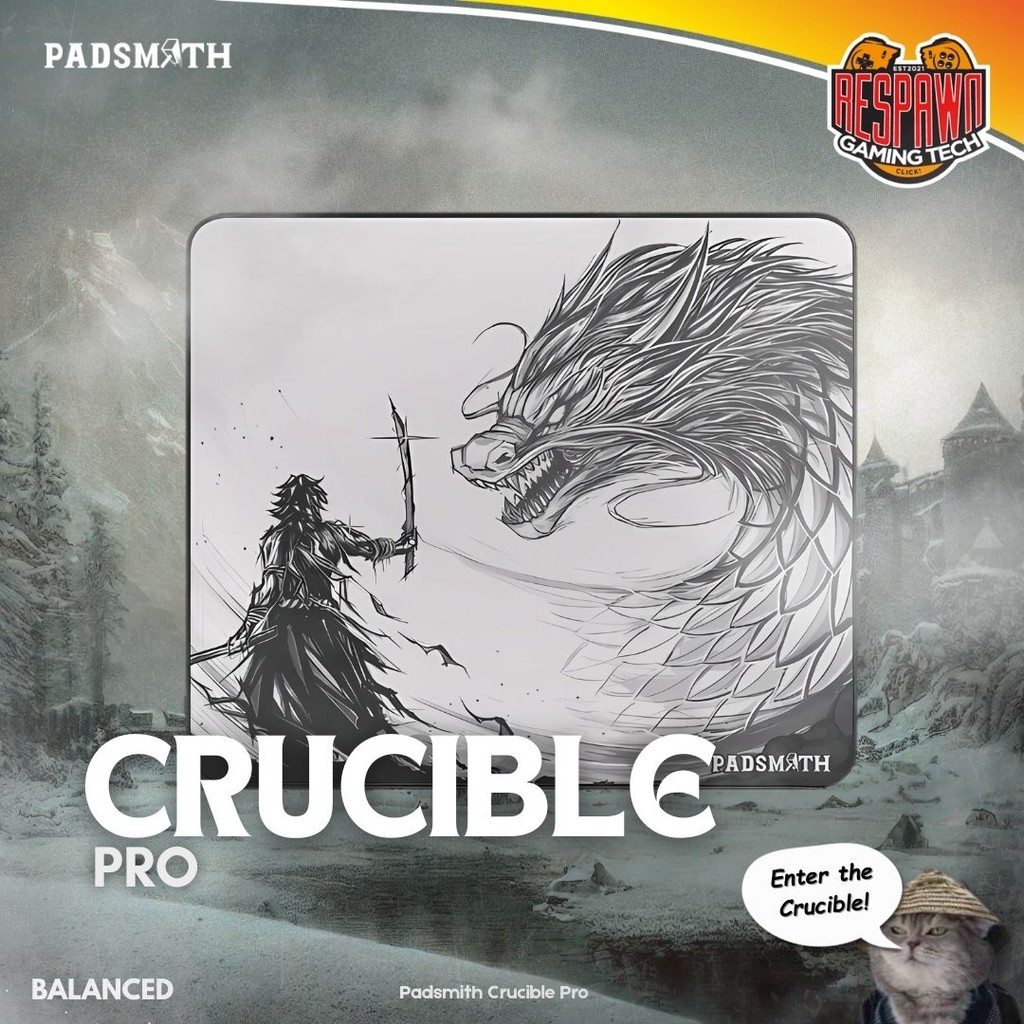 Padsmith Crucible Pro - Gaming Mousepad | Shopee Malaysia