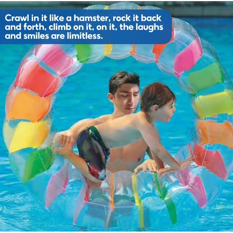 Giant Toy Inflatable Water Wheel for Swimming Pool Scooter,Inflatable ...