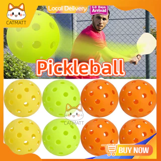 TADHG Pickleball Balls 3-Pack - Seamless PE Textured Surface, Consistent Bounce For Indoor & Outdoor Play