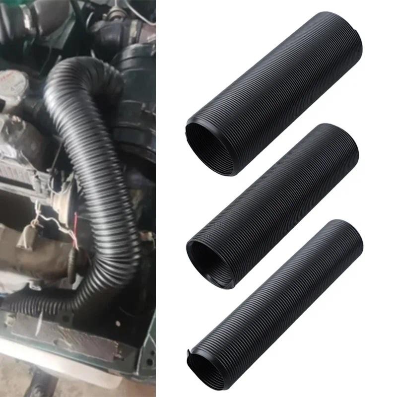 Auto Air Intake Ducting, Auto Intake Slang, 63 mm 76mm Universele Auto Gemodificeerde Air Intake Flexibele Expansie Pijp Ducting Siliconen Slang ( 63mm