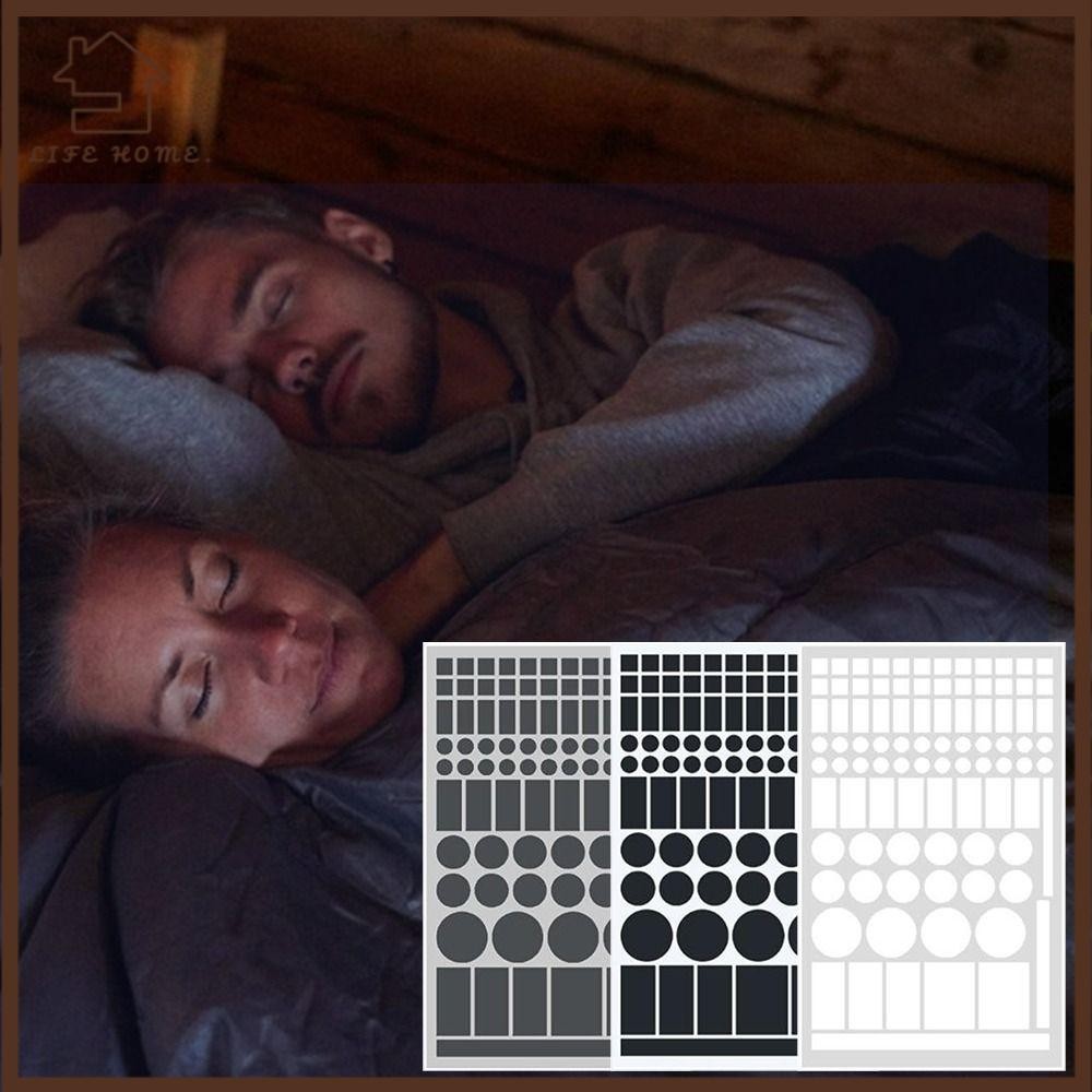 YELGIRL Light Dimming Stickers, Black Color Led Covers Block Led Light ...