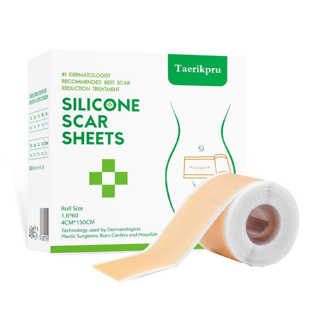Silicone Scar Roll Sticker Waterproof Repair Scar Patch 150CM | Shopee ...