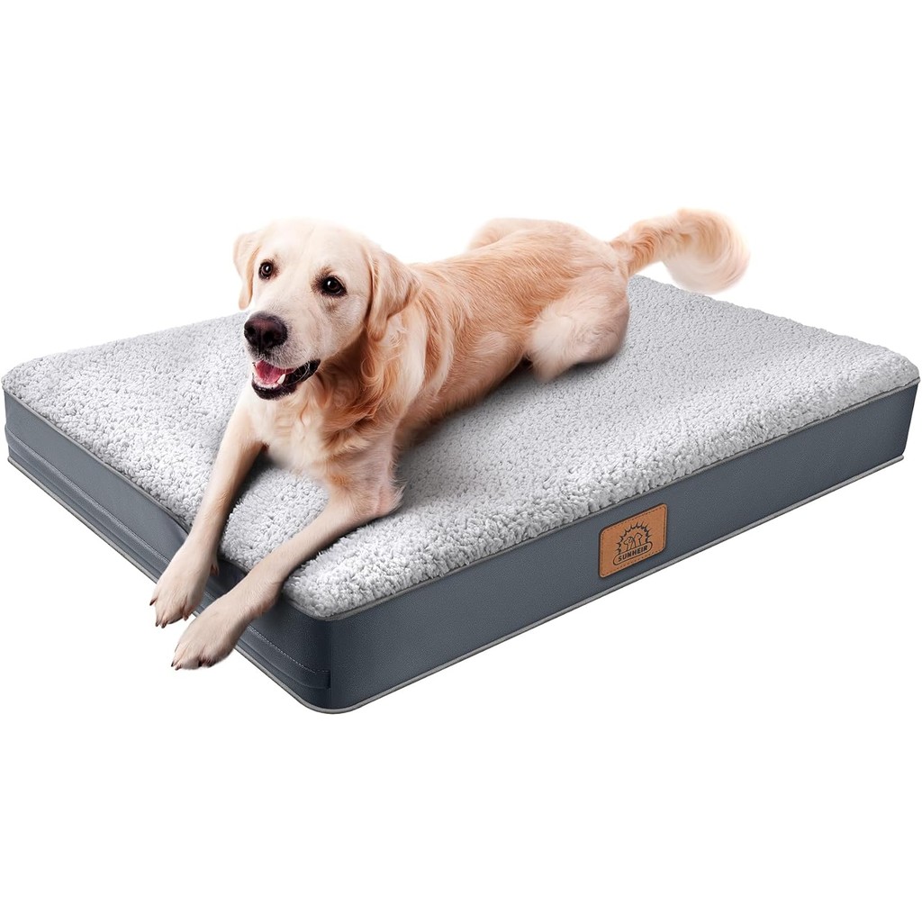 Waterproof Dog Crate And Bed Set photo