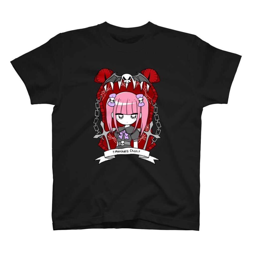 T-11 Lolita T-Shirt Funky Grab Tod Crazy bunt Harajuku Süß Kawaii