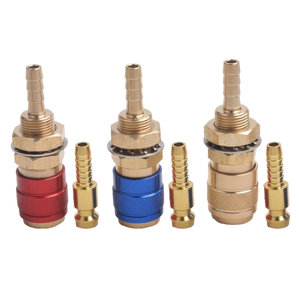 Gas & Water Quick Connector for Tube Inner Diameter 6mm with Hose Quick ...