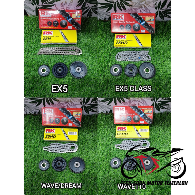 (100% Original) Timing Chain Set Ex5 Dream 88L / Ex5 High Power 84L ...