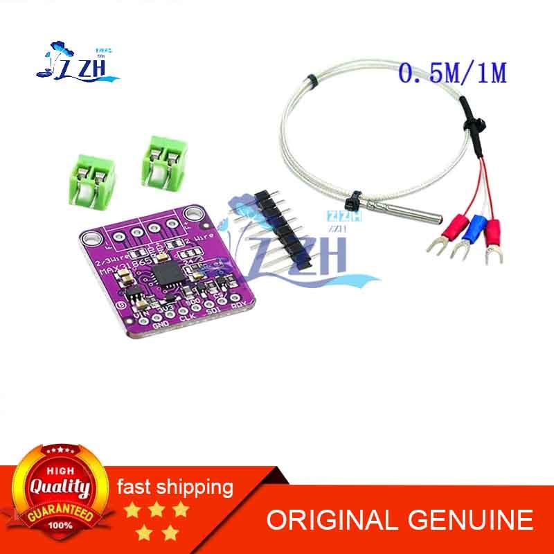MAX31865 Platinum Resistance Temperature Sensor Detector Module ...