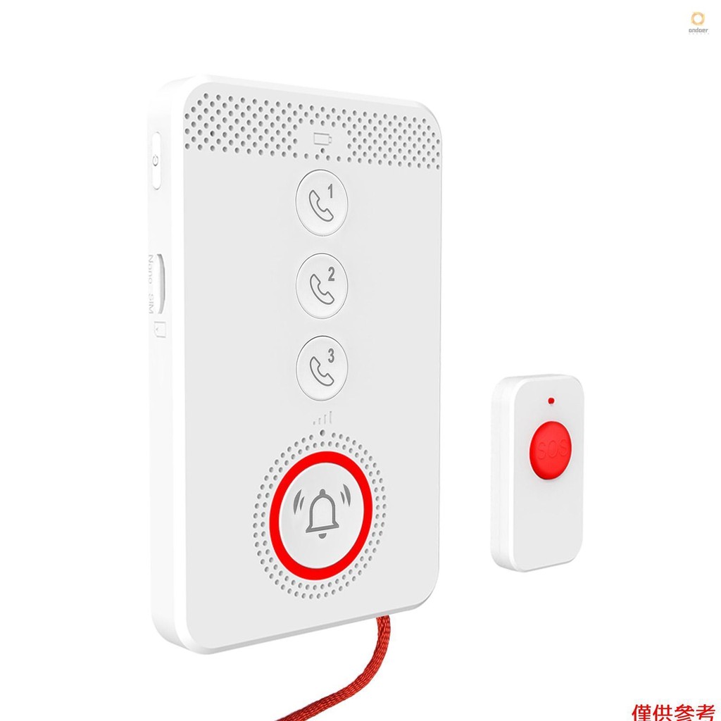 Wireless Caregiver Pager Elderly Calling System SOS Emergency Button ...