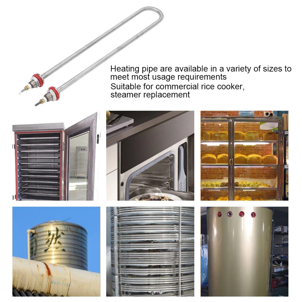 Single U Shape Heating Rod Stainless Steel U Type Heating Elements For ...