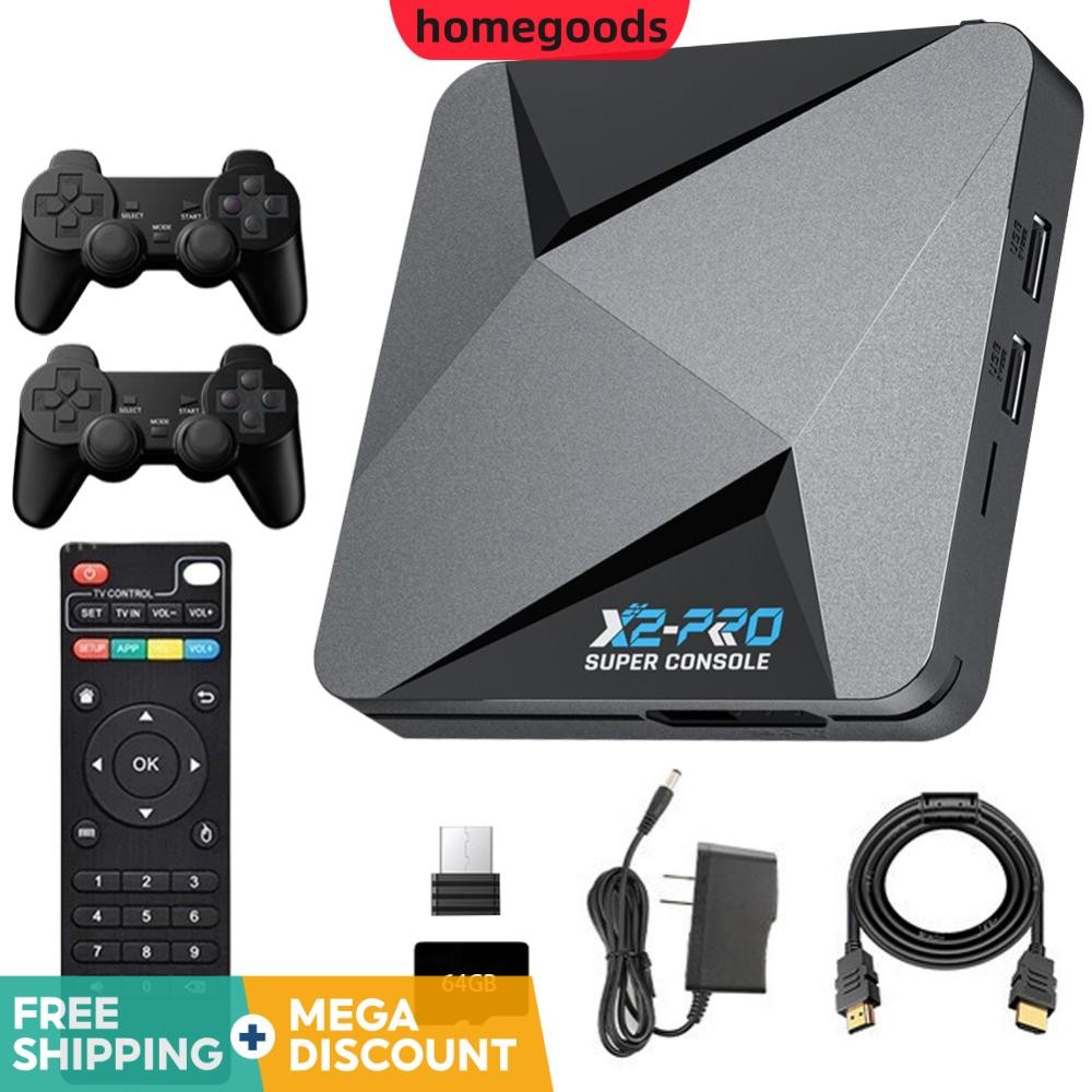 X2 PRO Super Console Built-in 100000+ Games Gaming Console S905X2 Chip ...