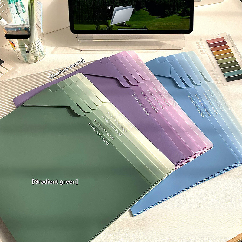 [L-Shaped Folder] New Style with Lock High-Value Large-Capacity ...