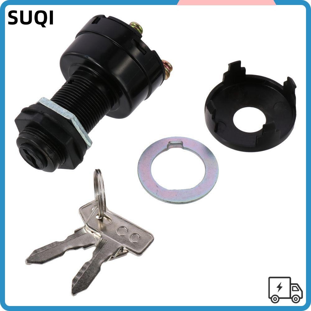 LUCKY-SUQI Ignition Key, Black Metal Electric Golf Cart, Reliable ...