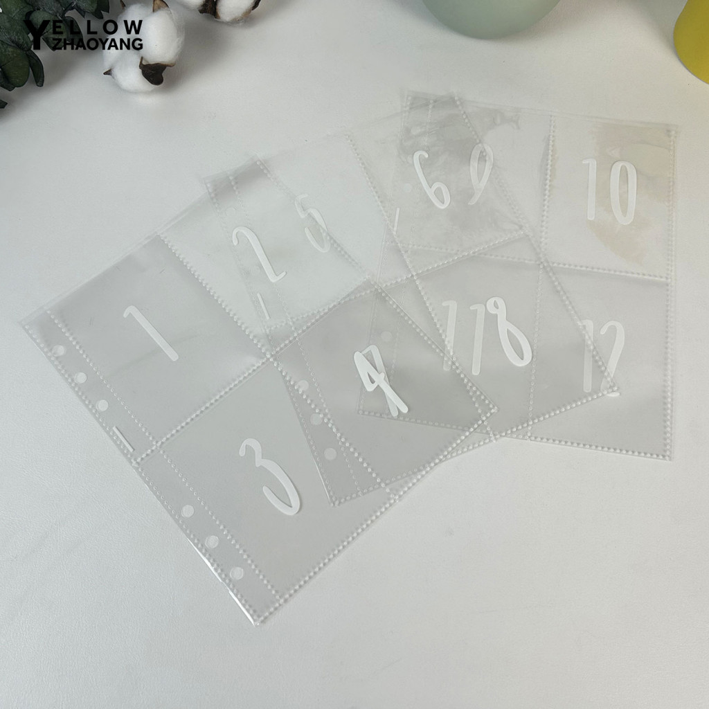 YEH- Replacement Pockets for Money Saving Challenge Pre-labeled Money ...