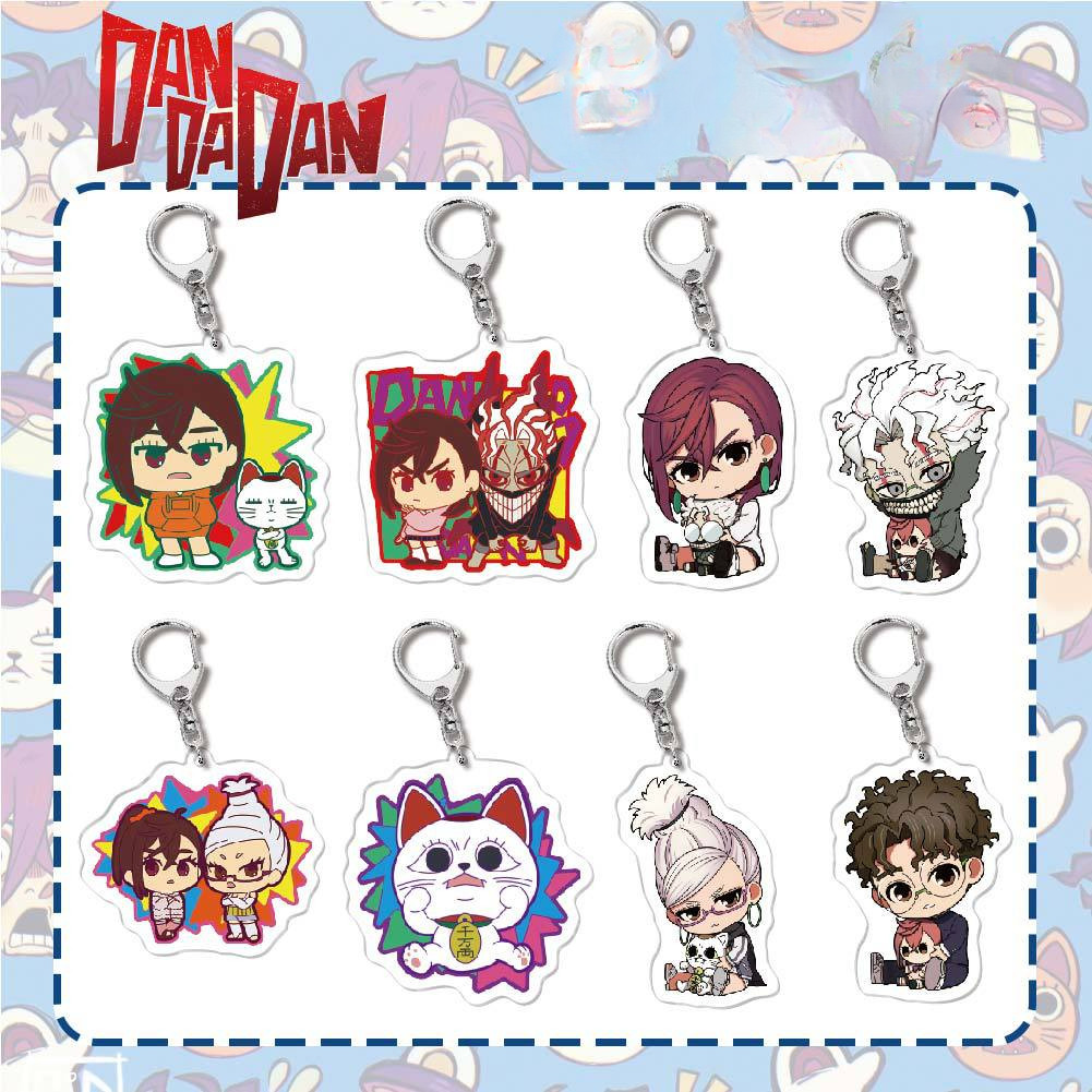 Anime Peripheral Acrylic Keychain DAN DA DAN Ayase Momo Pendant Gifts ...
