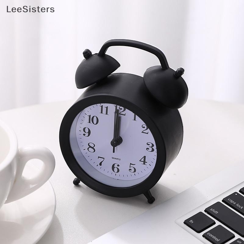 LeeSisters Double Bell Clock Accurate Timekeeping Battery Operated Mini ...