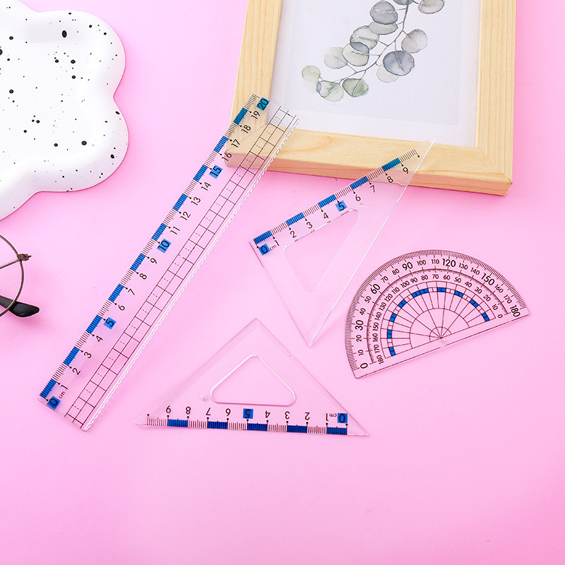 Student Anti-Myopia Eye Protection Scale Large Number Set Ruler 20cm ...