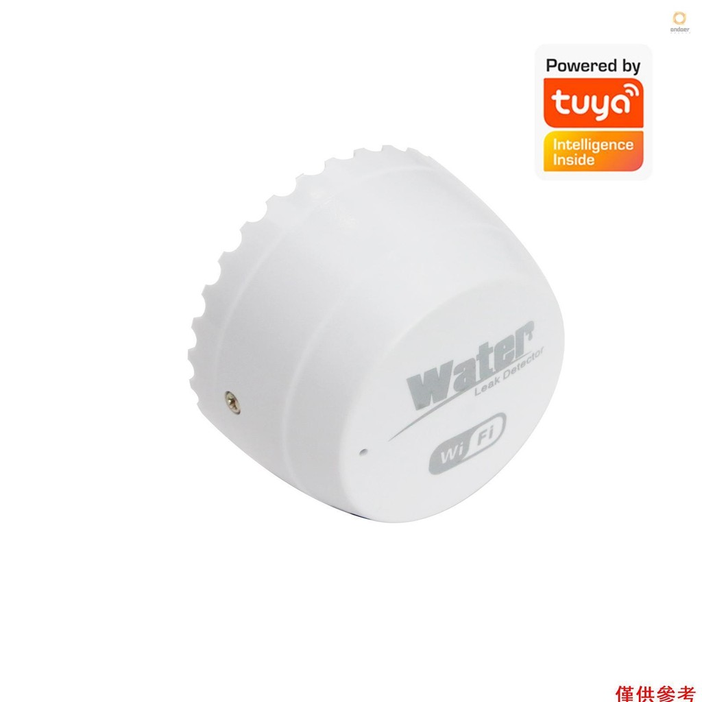 Ado)WIFI Water Leak Sensor Water Leakage Intrusion Detector Alert Water ...