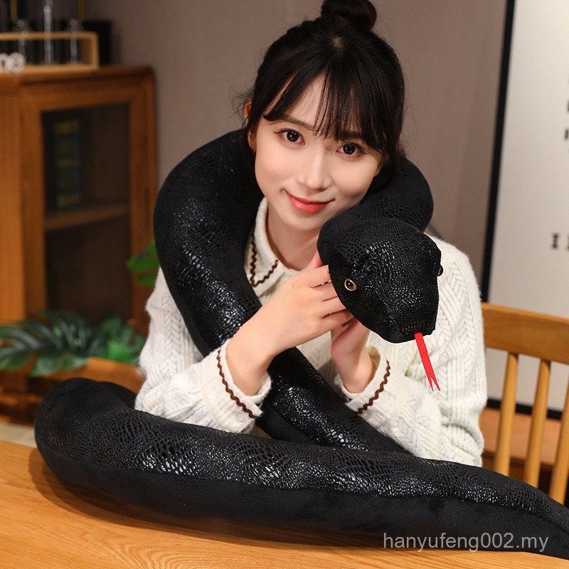 4m Large Size Simulation Fake Snake Doll Realistic Python Holding ...