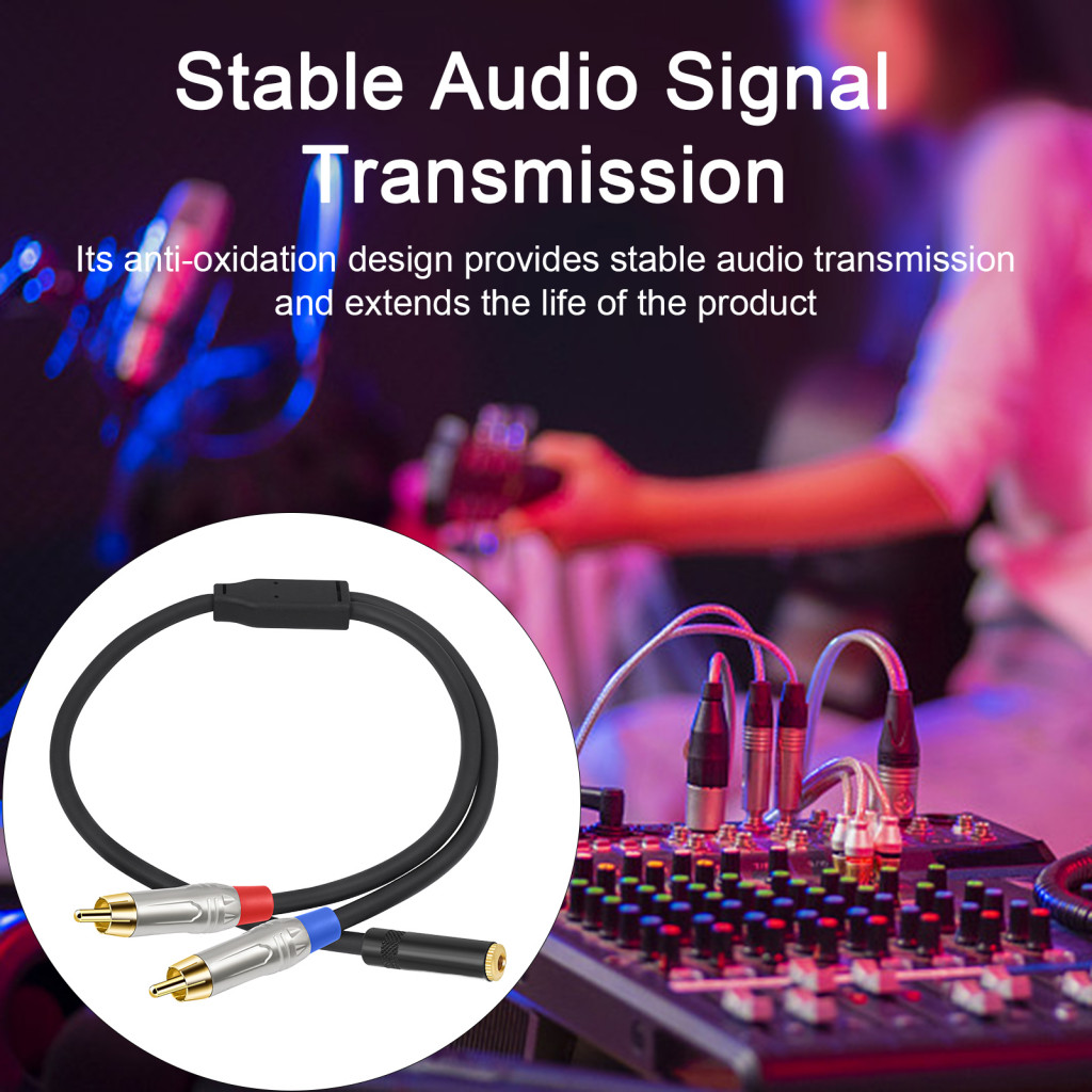 Anti-oxidation Audio Cable Audio Adapter Y-line Splitter High Quality 3 ...
