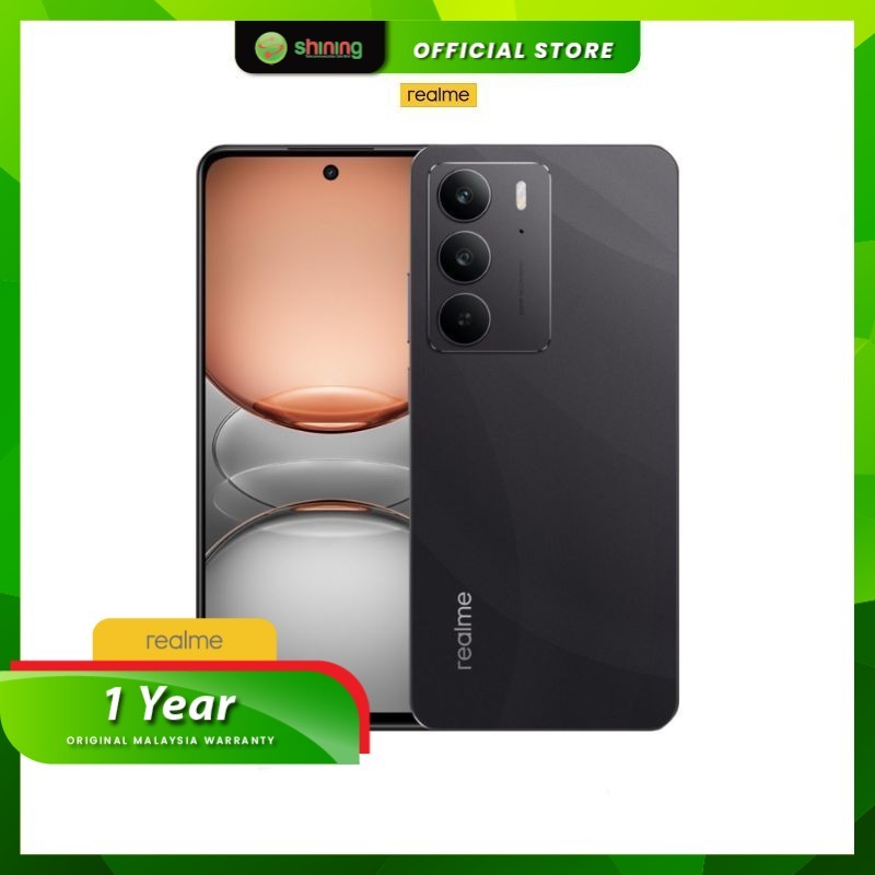 Realme C75 (RMX3941)(8GB 256GB)(Storm Black) | Shopee Malaysia
