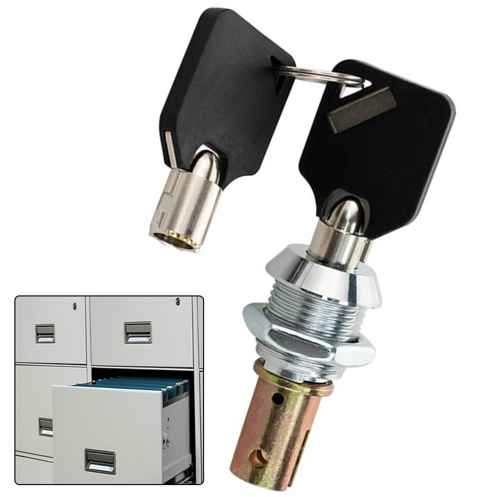 [DRHT] 1 x Toolbox Lock Set with Keys Cabinets Securing locking Drawers ...