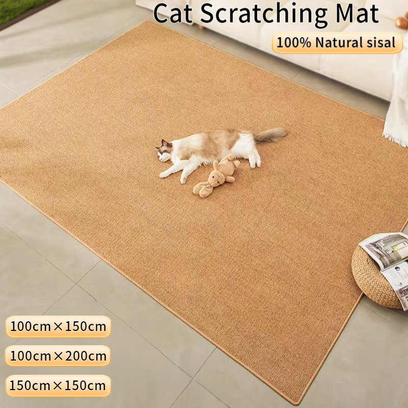 150CM Large Size Cat Scratcher Mat Paw Pad Durable Anti-scratch Pad ...